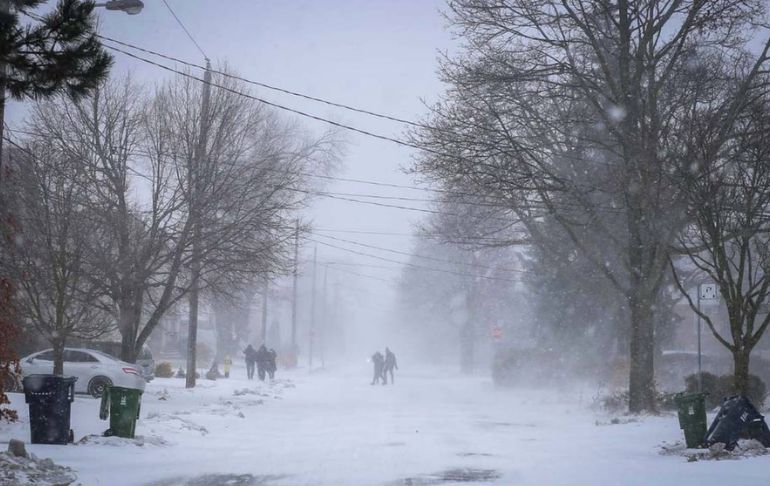 EE.UU.: Intensa tormenta invernal afecta a más de 240 millones de norteamericanos [VIDEO]