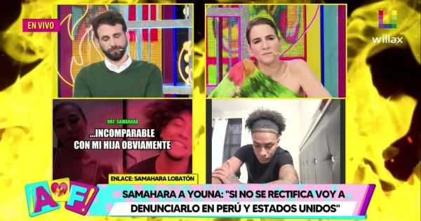 Samahara Lobatón justifica lo que le dijo a su hija sobre Youna: "Le digo la verdad, no le miento"