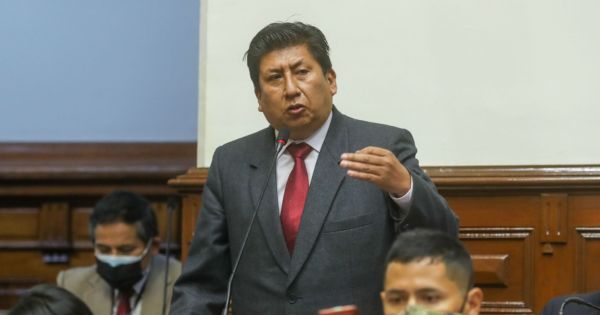 Perú Libre confirma candidatura de Waldemar Cerrón a la presidencia de la Mesa Directiva