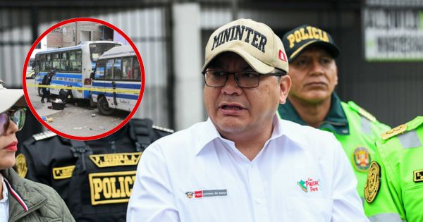 Juan José Santiváñez anuncia creación de grupo especial PNP para enfrentar a los extorsionadores