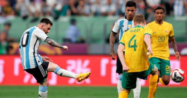 Portada: Una historia sin fin: Lionel Messi marcó ante Australia el gol más rápido de su carrera (VIDEO)