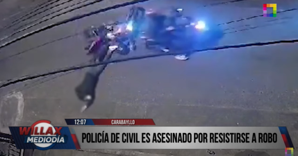 Carabayllo: sin piedad, ladrones mataron a policía que se resistió a robo