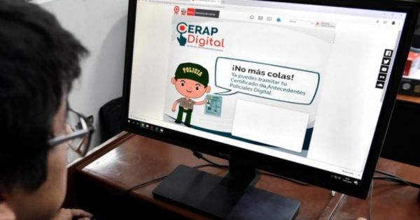 Conoce cómo tramitar el certificado digital de antecedentes policiales