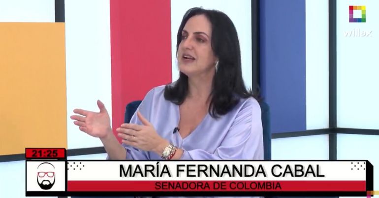 Senadora de Colombia: "El comunismo internacional puso a Pedro Castillo en el poder"