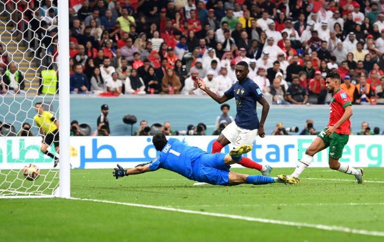 Francia derrota 2-0 a Marruecos: así fue el segundo gol de los europeos [VIDEO]