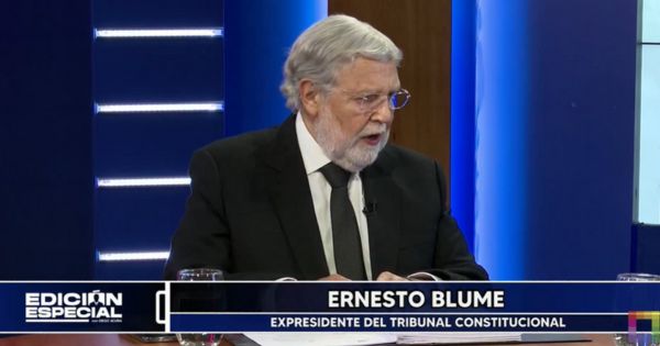 Ernesto Blume sobre caso Alberto Fujimori: "El juez de Ica debe ser denunciado, procesado y sancionado"