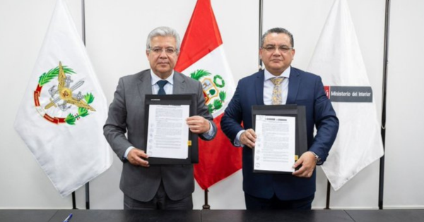 La Policía Nacional del Perú y las Fuerzas Armadas trabajarán de la mano en la lucha contra el crimen organizado