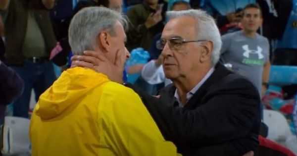 Tiago Nunes se disculpa con Jorge Fossati: "Es un crack, la expulsión es cosa del partido"