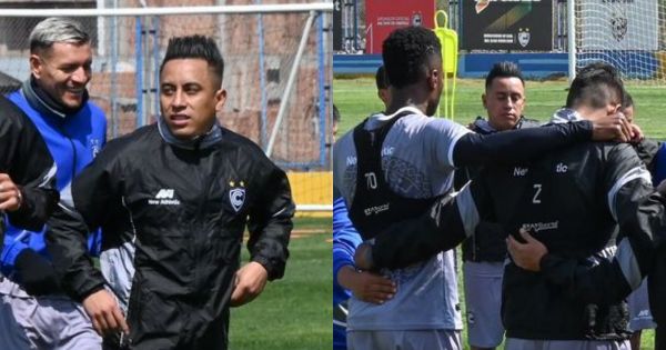 Portada: Christian Cueva ya entrena con Cienciano en Cusco tras ser reincorporado