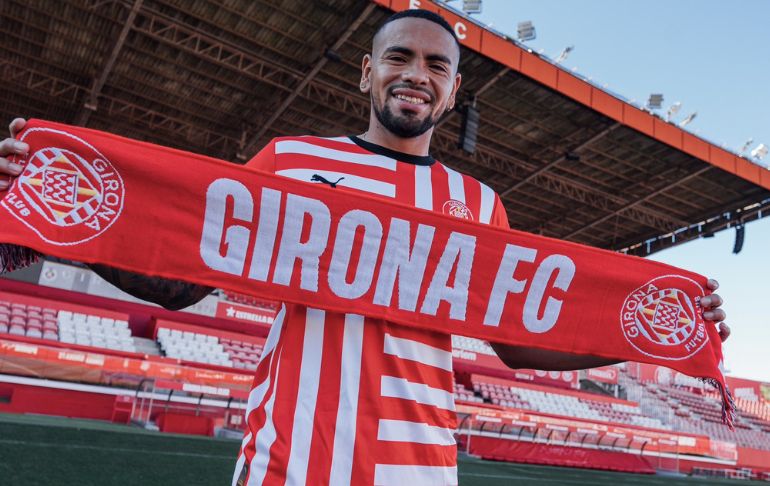 Portada: Alexander Callens fue presentado en Girona FC: "Estoy contento e ilusionado"