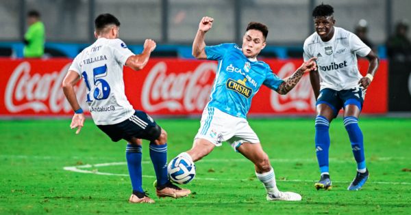 Portada: ¡La llave se pone cuesta arriba! Sporting Cristal perdió 1-0 ante Emelec en el Estadio Nacional