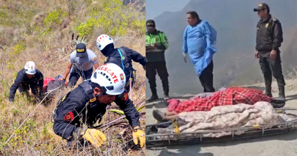 Apurímac: familia completa muere al caer desde un abismo de más de 300 metros