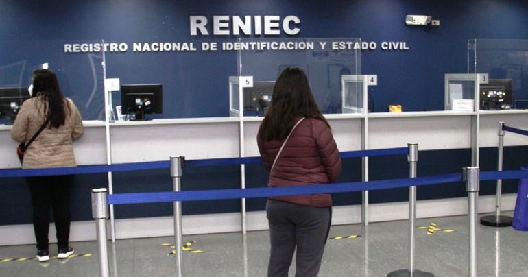 Reniec: agencias del Centro de Lima atenderán hasta las 3:30 p.m. por protestas