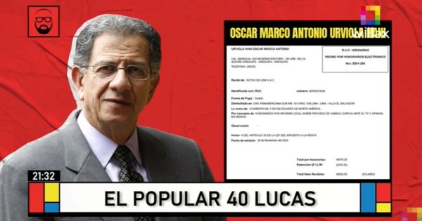 Portada: Óscar Urviola cobró 40 mil dólares a Rutas de Lima, revela 'Beto a Saber'