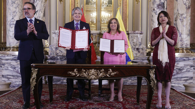 Portada: Perú y Ecuador firman ampliación del Plan de Desarrollo de la Región Fronteriza