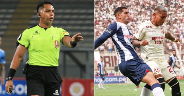 Portada: Alianza Lima vs. Universitario: Bruno Pérez dirigirá el clásico del fútbol peruano