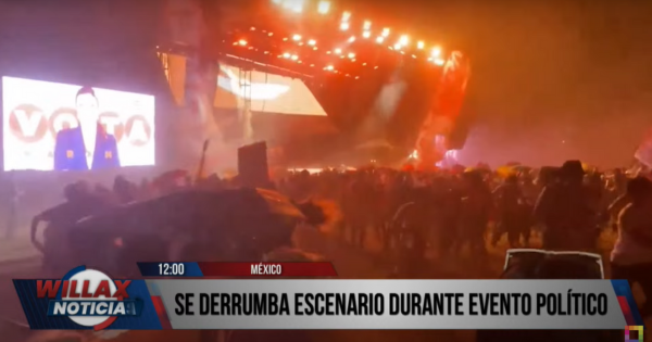 Tragedia en México: 9 muertos y más de 60 heridos deja desplome de escenario en mitin