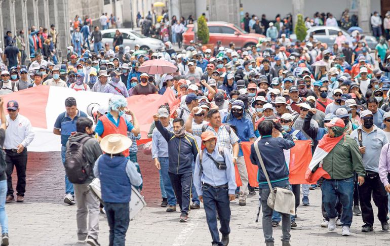 Portada: Juliaca: reportan 4 fallecidos en violentas protestas contra el Gobierno