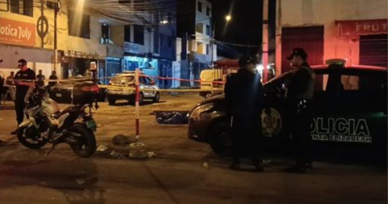 Dos hombres mueren tras ser baleados en San Juan de Lurigancho