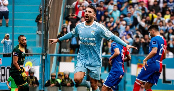 Sporting Cristal vapuleó 4-0 a Carlos A. Mannucci por el Torneo Clausura: Martín Cauteruccio anotó un 'hat-trick'