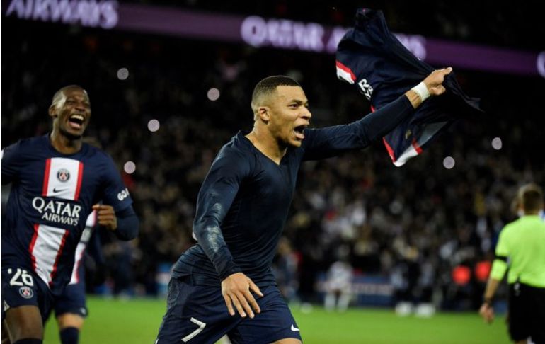 Con gol agónico de Kylian Mbappé, PSG venció 2-1 a Estrasburgo por la liga francesa [VIDEO]