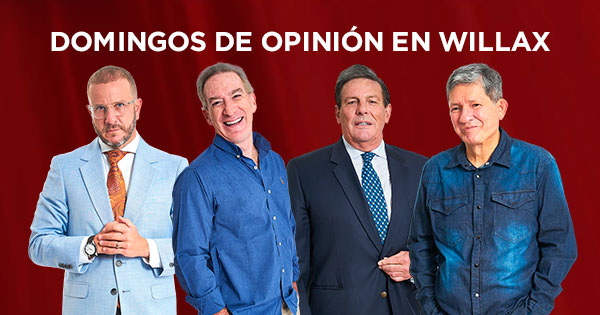 Portada: ¡Willax TV se renueva! Conoce la nueva programación del bloque de opinión de los domingos