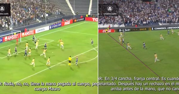 ¡Atención! Se dio a conocer las conversaciones del VAR sobre las dos jugadas polémicas entre Alianza y Mineiro