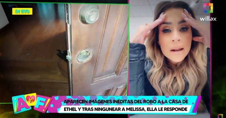 Portada: Ethel Pozo: así quedó casa de la hija de Gisela Valcárcel tras sufrir robo