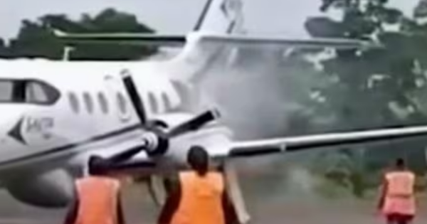 Portada: Loreto: avioneta se incendió tras sufrir falla eléctrica