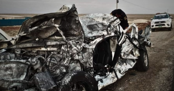 Portada: Lambayeque: hombre perdió la vida tras fatídico choque entre tráiler y camioneta