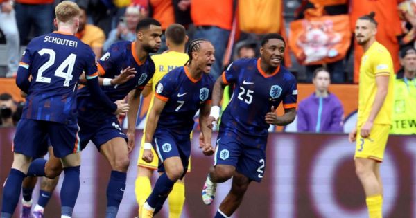 Portada: Países Bajos goleó 3-0 a Rumanía y accedió a los cuartos de final de la Eurocopa 2024