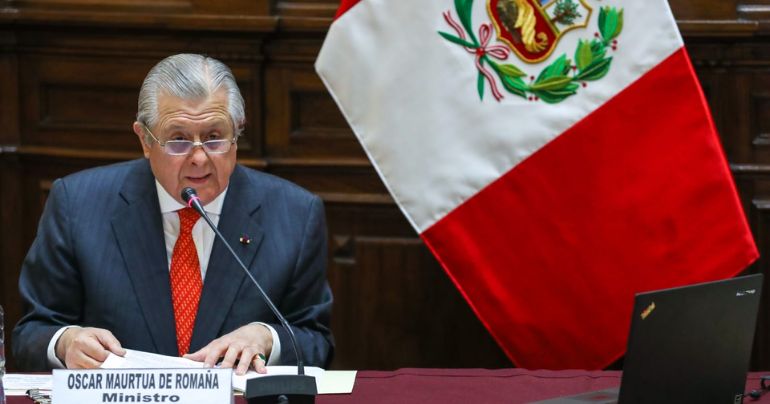 Gobierno concluye funciones de Oscar Maúrtua como embajador de Perú en España