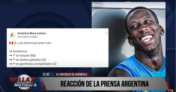 Luis Advíncula es elogiado en Argentina: así reaccionó la prensa de este país tras su partidazo contra River Plate