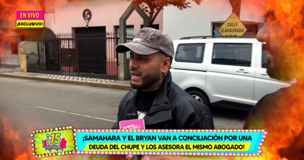 Bryan Torres asegura que se hará cargo de su hijo con Samahara Lobatón: "Siempre voy a estar con ella"