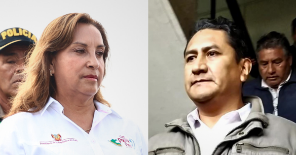 Vehículos usados por Dina Boluarte fueron captados cerca del lugar donde se buscaba al prófugo Vladimir Cerrón