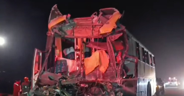 Tragedia en Panamericana Sur: dos muertos y 15 heridos deja brutal choque entre camión y bus interprovincial en Asia