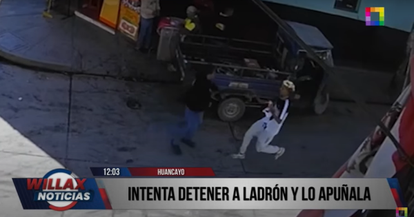 Portada: Ladrón venezolano apuñaló a hombre que intentó detenerlo en Huancayo: víctima ahora lucha por seguir con vida