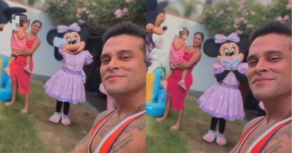 Portada: Christian Domínguez y Pamela Franco celebraron juntos el cumpleaños de su hija tras infidelidades