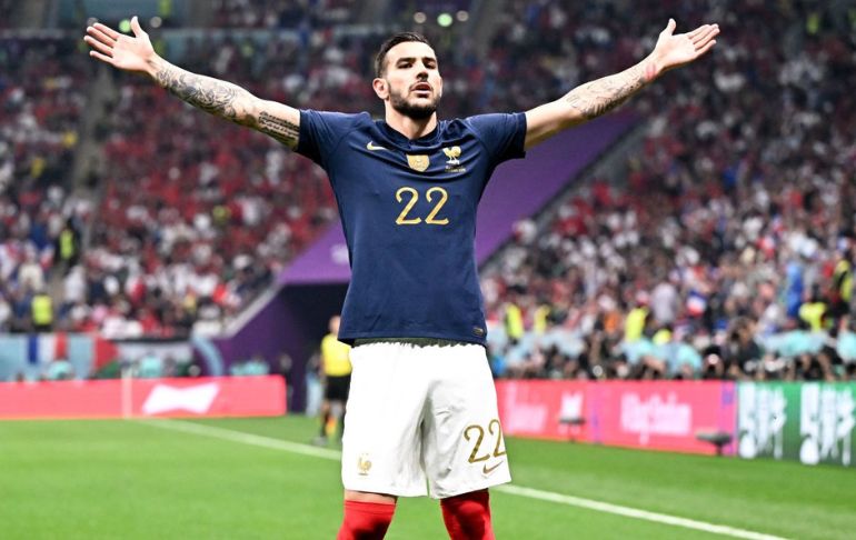 Portada: Francia vence 1-0 a Marruecos: así fue el gol de los 'Galos' [VIDEO]