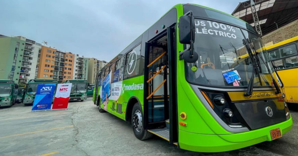 Portada: Presentan proyecto de ley que busca promover uso de vehículos eléctricos en transporte público