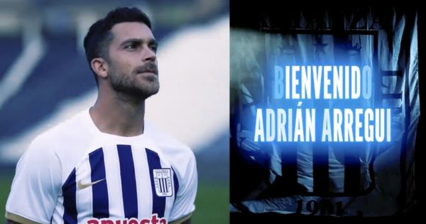 Portada: Alianza Lima presentó oficialmente a Adrián Arregui como refuerzo para la temporada 2024