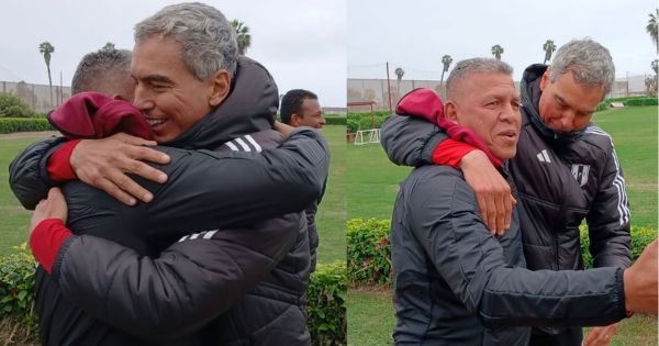 Universitario celebra reconciliación entre 'Puma' Carranza y 'Chemo' del Solar: "Unidos en nuestro centenario"