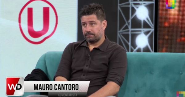 Mauro Cantoro: "Considero que la 'U' es el único que puede parar a Cristal"