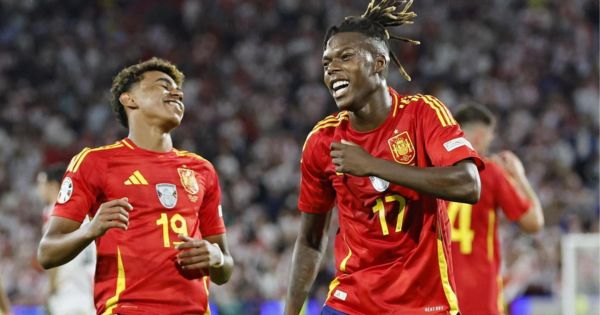 España goleó 4-1 a Georgia y clasificó a los cuartos de final de la Eurocopa 2024