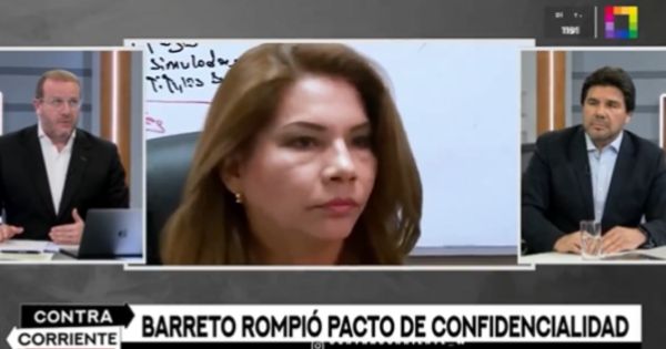 Portada: Carlos Paredes sobre Marita Barreto: "Es un peligro para la democracia. Es una fiscal fascista, incompetente, mal preparada"