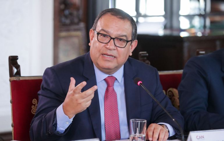 Premier Alberto Otárola: "En los próximos días nos vamos a reunir con todas las bancadas"