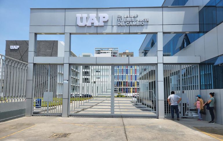 UAP responde a la Sunedu y afirma que cumplió con los requisitos para obtener su licenciamiento