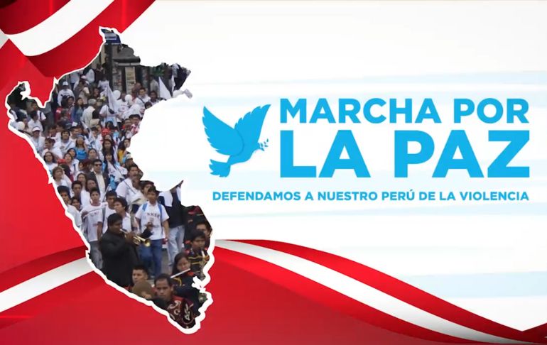 ‘Marcha por La Paz’ se lleva a cabo este martes 3 de enero