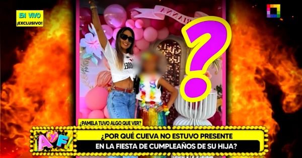 Portada: Pamela López celebró el cumpleaños de su hija sin Christian Cueva