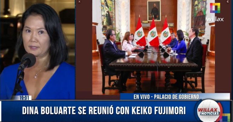 Keiko Fujimori: "Si hay un adelanto de elecciones, no voy a ser candidata presidencial"